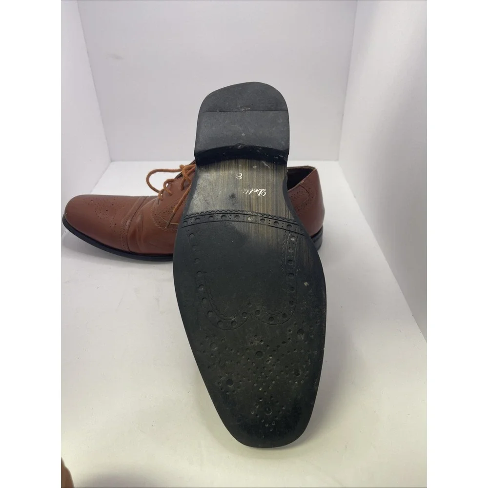 Delli Aldo Men's Formal Classic Fashion‎ Business Oxford Dress Shoes SZ 8